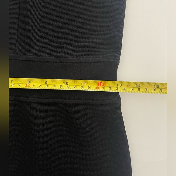 A.L.C Bandage V Neck Black Dress - Picture 5 of 10